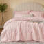 Ensemble de lit Queen Boho Bed in a Bag 7 pièces rose