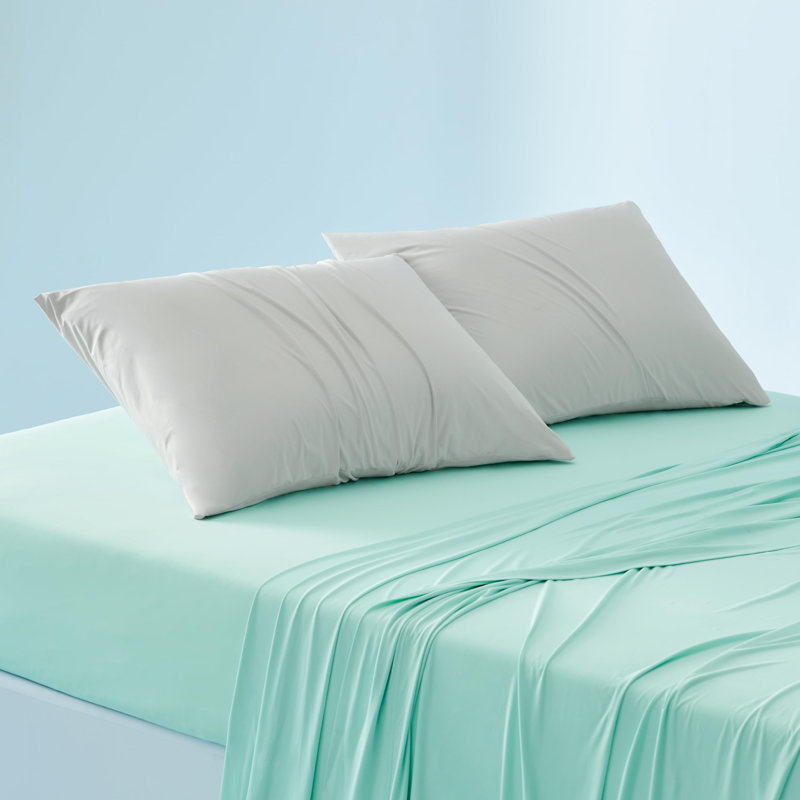Taie d'oreiller rafraîchissante, gris, Taie d'oreiller standard 