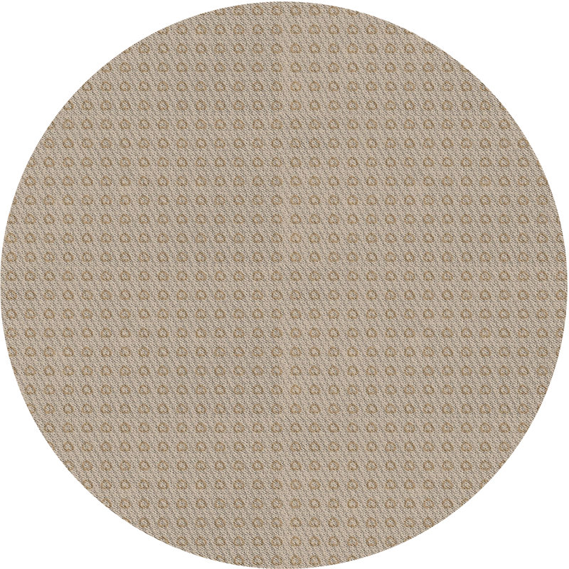 Geometric Indoor Rug, Round 8'