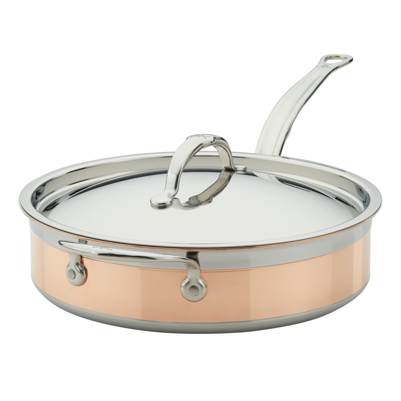 Sauteuse Hestan CopperBond 3,5 pte avec poignée