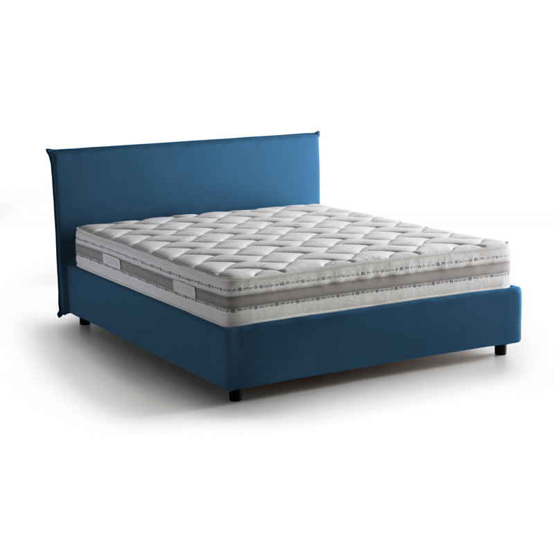 Minori Cm 160x200 Bed, Blue