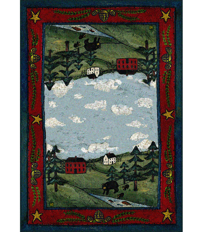 Kaj Abstract Indoor Rug, Rectangle 5'4" x 7'8"