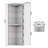 Corner Bar Cabinet With LED Lights, 6-Tier Wine Cabinet With Glass Door & Glass Holder, 70" Tall Liquor Cabinet With Adjustable Shelves For Dining Room, Living Room-1537070550