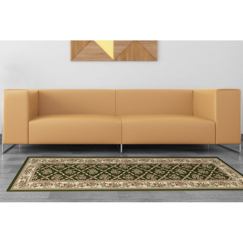 Tapis de zone verte oriental Atterbury, Tapis de couloir : 2 pi 2 po x 7 pi 7 po