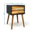 Table de chevet 2 tiroirs Satterfield