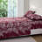Microfiber Floral Sheet Set-92076760-92076767