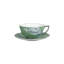 Jasper Conran Chinoiserie Green Bone China Teacup