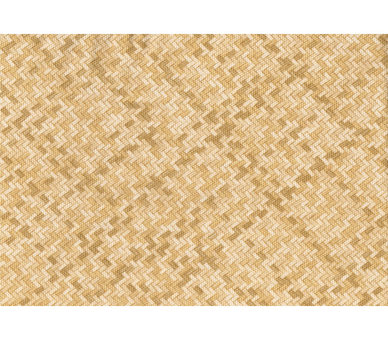 Repose-pieds Abeer, Motif chevron beige