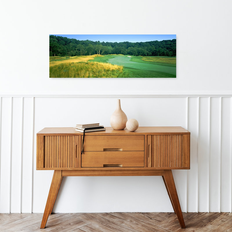 Golf Course Valhalla Golf Club Louisville Jefferson County Kentucky USA by Chris John/PDI - Wrapped Canvas Panoramic Print