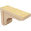 Corbeau en bois de cèdre brut Warren 7 po x P 21 po x H 14 po Classic-88293103