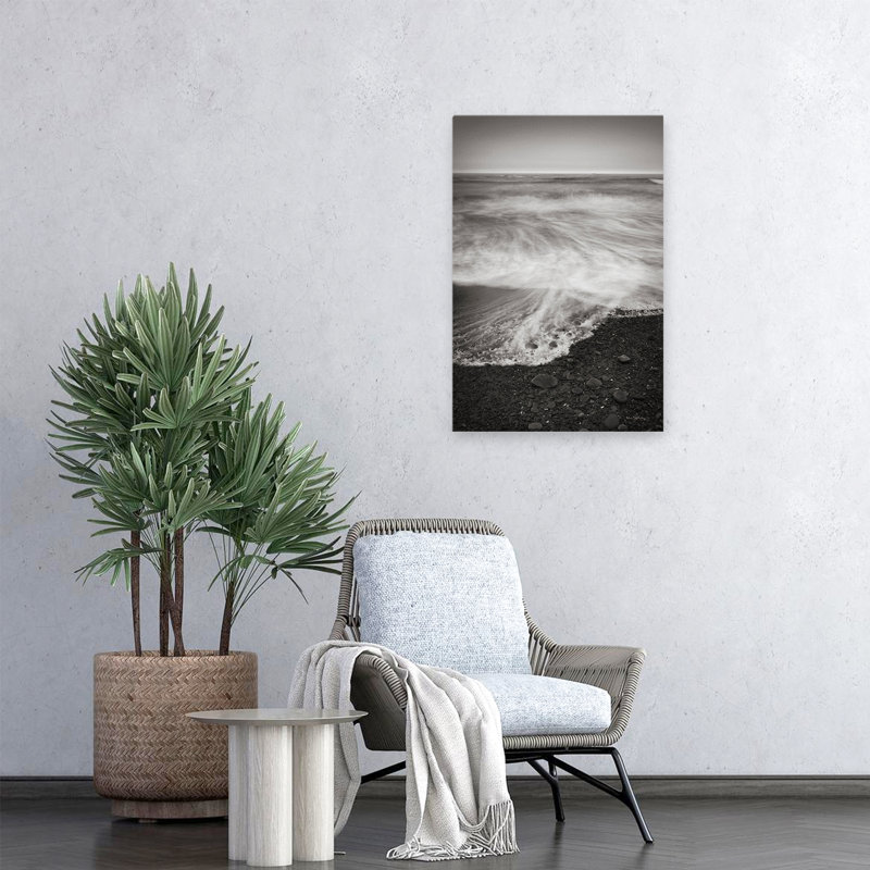 Moderne et contemporain Ruby Beach II, H 24 po x l 16 po