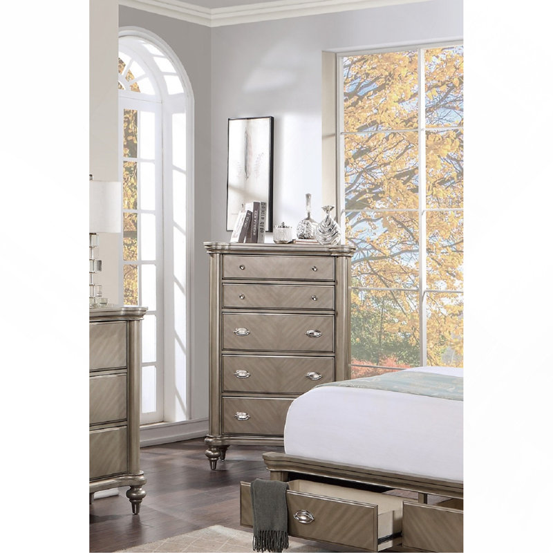 Mobilier de chambre à coucher de luxe 1 pièce