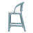 Handwoven Rattan Upholstered Counter Stool-224539110-139478603
