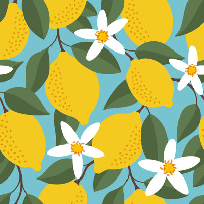 Tropical Seamless Pattern by Discan