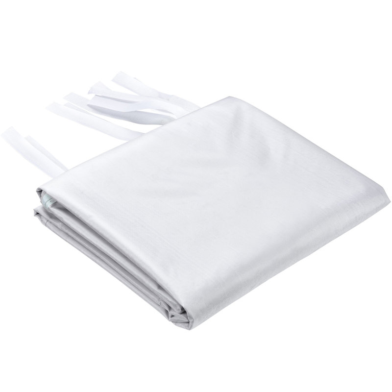 Paroi latérale, H 119,69 po x l 85,83 po x P 0,39 po, Blanc