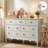Abson 47" Dresser with Wood Drawers-1186894904