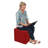 Pro Series Upholstered Square Ottoman 18" Height-101256107