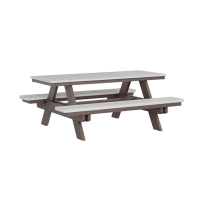 Table de pique-nique rectangulaire Berlin Gardens Ada