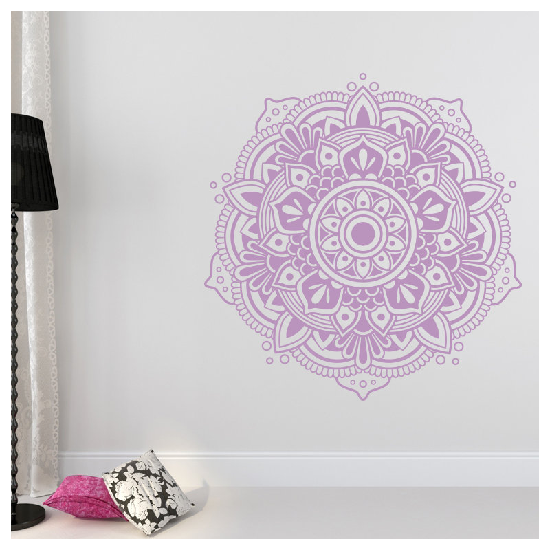 Décalcomanie murale bohémien Buller, Lilas