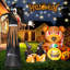 Décorations d'extérieur gonflables Hioasis 11 pi pour Halloween - Décoration gonflable pour halloween