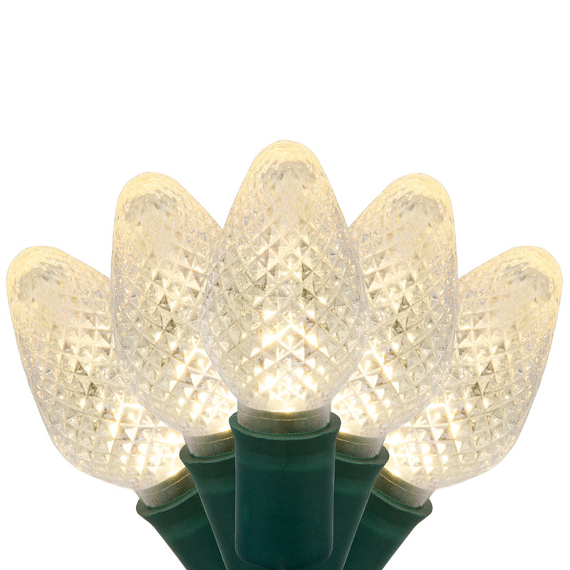 Guirlande de 25 lumières DEL C7 Christmas, Blanc chaud