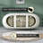 65" x 30" Freestanding Soaking Acrylic Bathtub Adjustable Soaking Bath Tub Oval Shape-92297210
