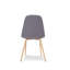 4 Gaviota Fabric Velvet Upholstered Dining Chair-2009143183-2010223066