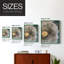 Série ABSTRACT CCLV - reproduction encadrée de qualité supérieure - prête à être accrochée - aucun clou requis - aucun clou requis-108037292-108037285