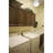 One-Light Indoor Flush-Mount Ceiling Fixture with Pull Chain White Finish with White Glass Globe