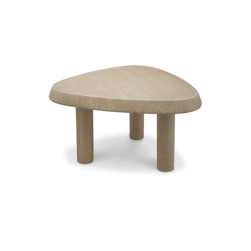 Briel Solid Wood Coffee Table, Brown, 13.78" H x 29" L x 23" W