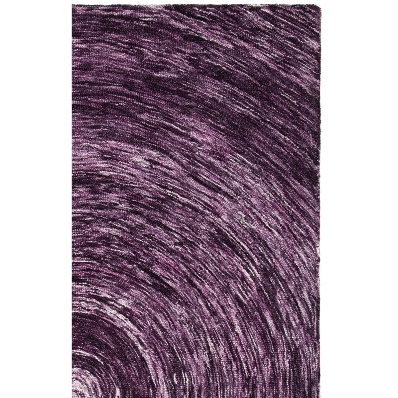 Tapis en laine touffeté à la main Dacy, Tapis de couloir 2 pi 3 po x 8 pi