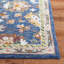 Hand Tufted Wool/Cotton Oriental Rug in White/Brown/Blue-514737006