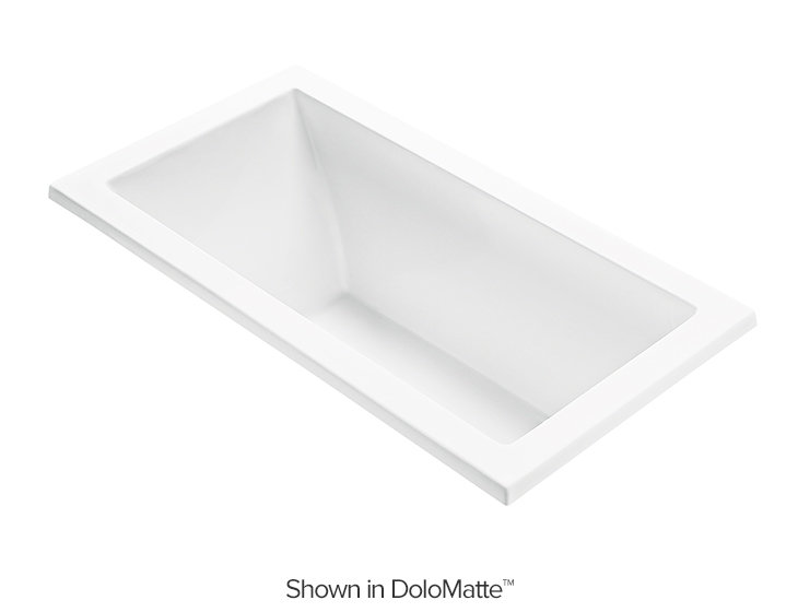 Andrea® 17 54" Bathtub, Undermount