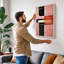 Silence Geometric - Wrapped Canvas-131764200-131764208