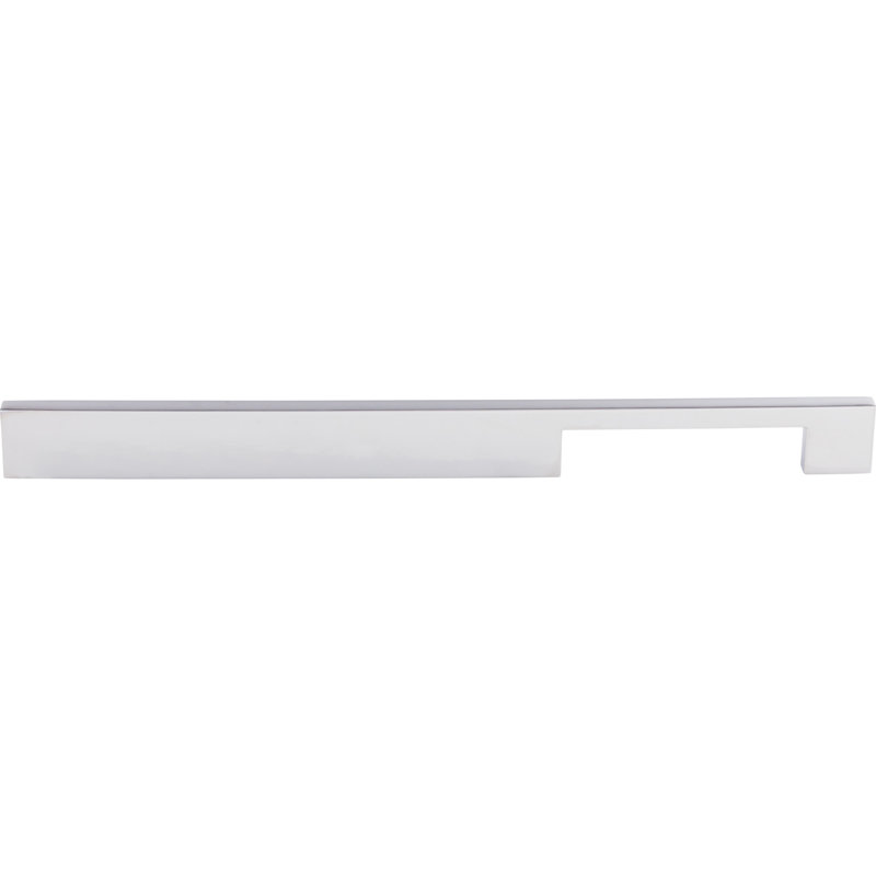 Linear Bar pull, Polished Chrome, 12" Center to Center