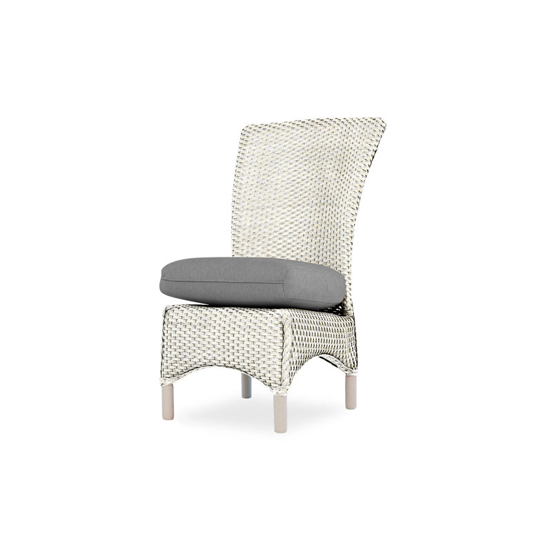 Mandalay Outdoor Dining Armchair, Antique White, Fife Aruba
