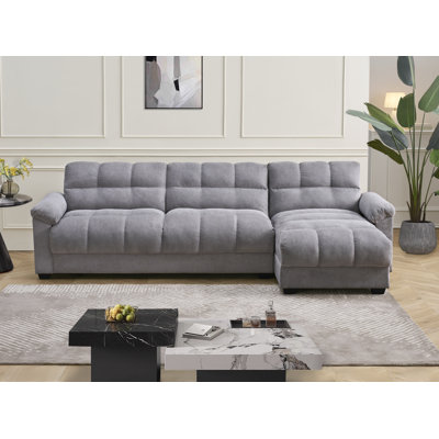 Bosman Corner Sleeper Sofa with Storage