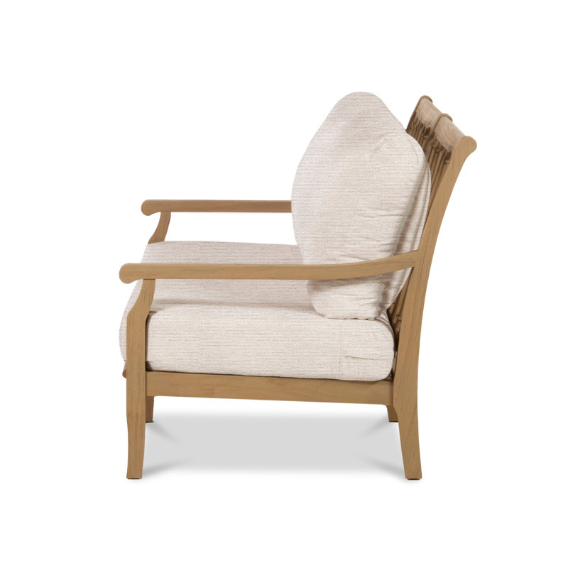 Stockton Outdoor 2 - Seat Loveseat, Nurture Pebble