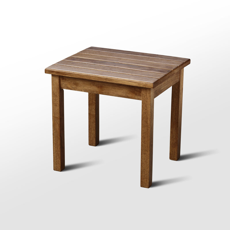 Plantation Solid Wood End Table, Maple