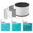 BAP Series BLACK+DECKER Tabletop Air Purifier - 3-Stage Filtration System, HEPA Air Purifiers for Home