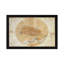 Map Of Imola, 1502 by Leonardo Da Vinci - Floater Frame Print on Canvas-1713481389-1713481390