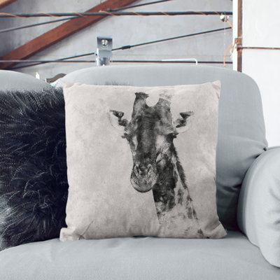 Giraffe Vol.3 Square Throw Cushion