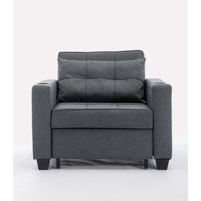 Chaise convertible rembourrée