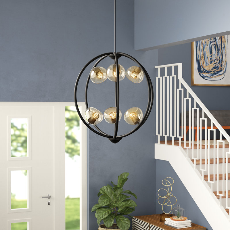 Babington 6 - Light Globe Chandelier
