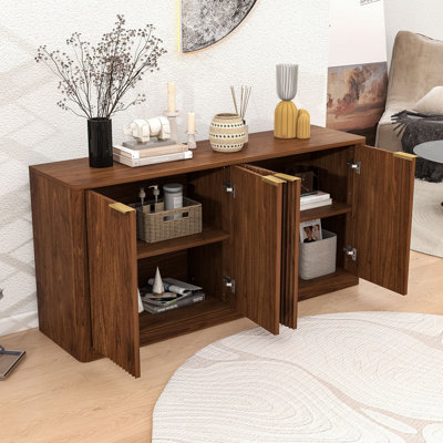 Buffet de rangement moderne avec design Wave - avec beaucoup de rangement