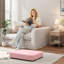 Canapés confortables et moelleux, design ergonomique, rose, pour la maison et la chambre à coucher