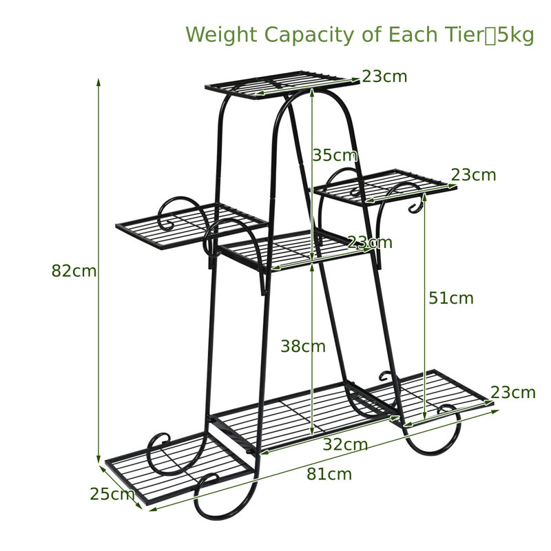 Lengrey Metal Weather Resistant Plant Stand