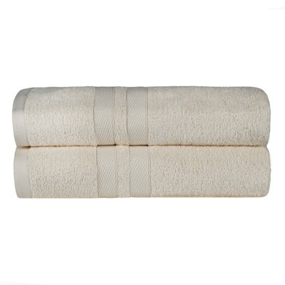 Rodivel Ultra-Soft 2-Piece 100% Cotton Bath Sheet Set