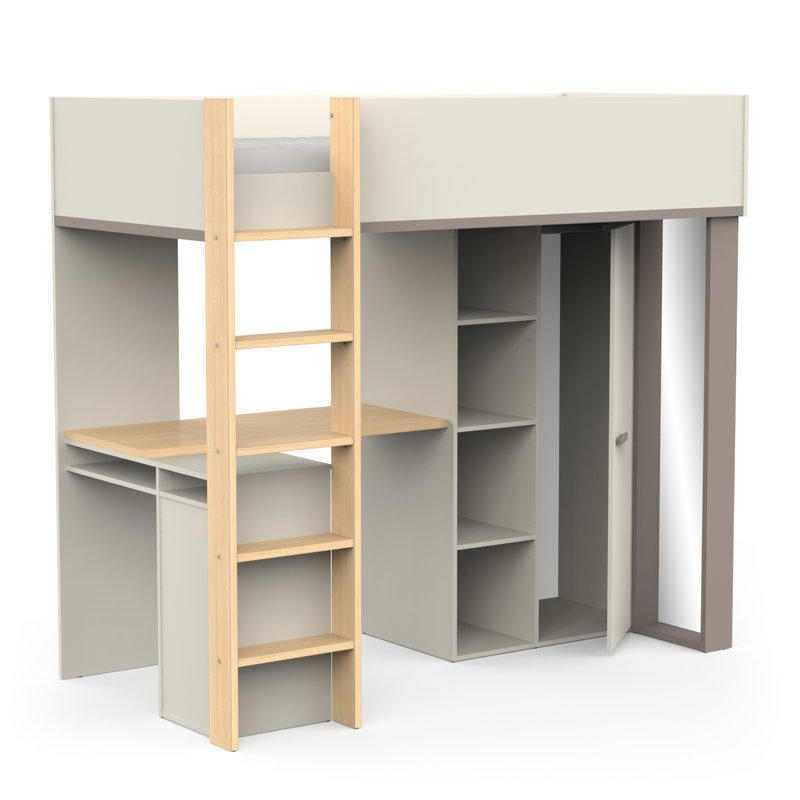 Nigel Loft Bed Bedroom Set