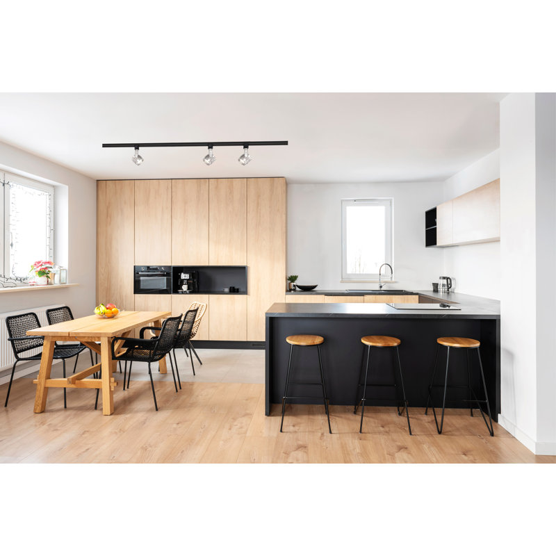 12 Watt LED 36 Degree Beam Angle Piston Track Head, Brushed Nickel